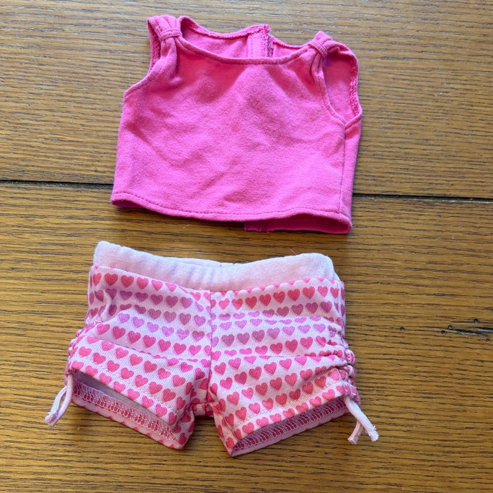 American Girl Heart Pajamas